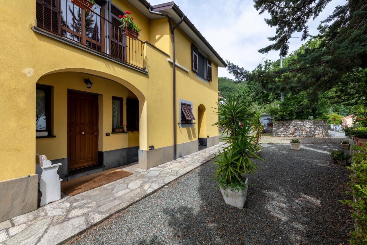 187 - Ca Da Pincianna, Con Giardino A 15 Minuti Dal Mare Apartment Казарца Лигуре Екстериор снимка