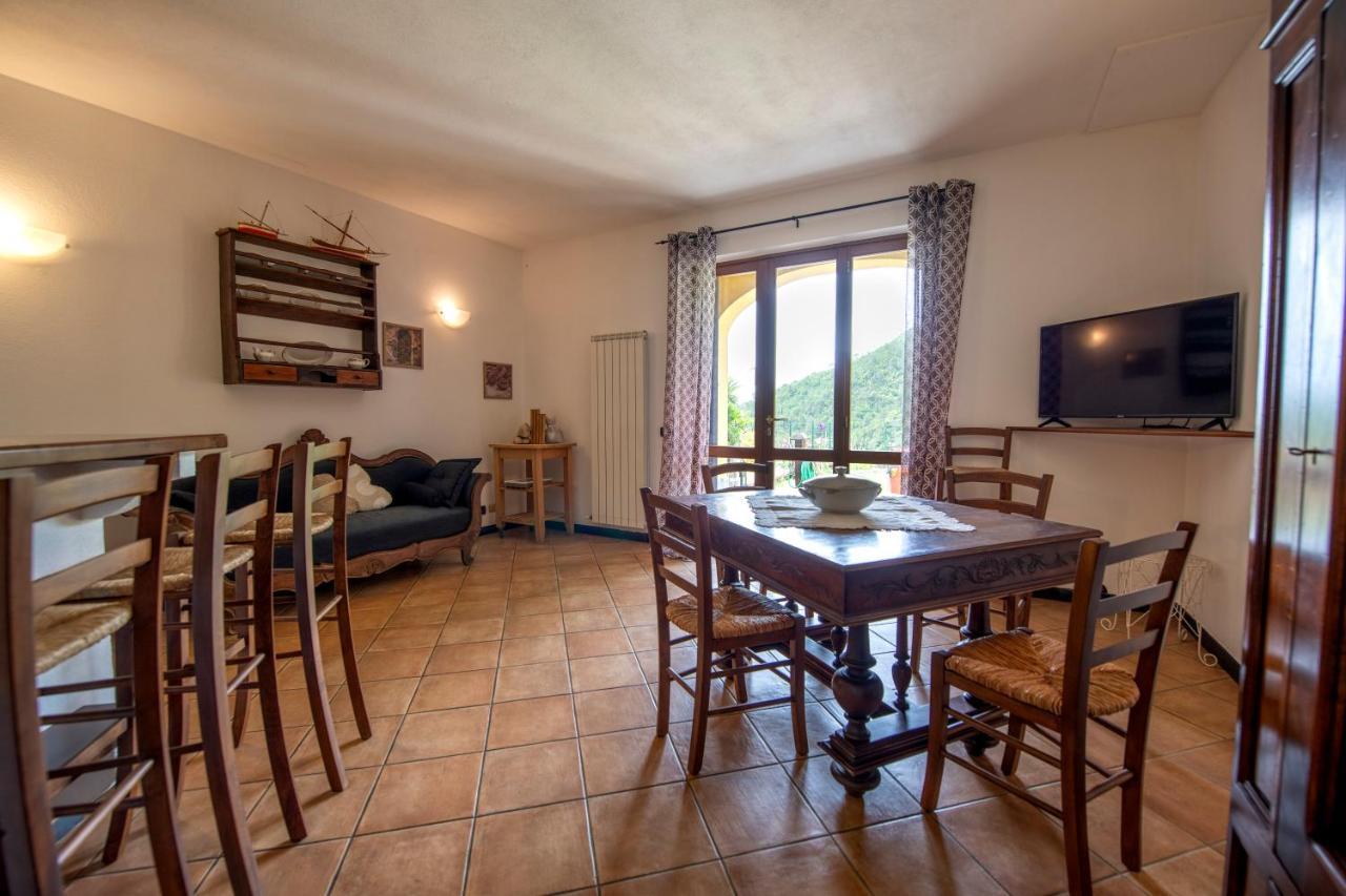 187 - Ca Da Pincianna, Con Giardino A 15 Minuti Dal Mare Apartment Казарца Лигуре Екстериор снимка